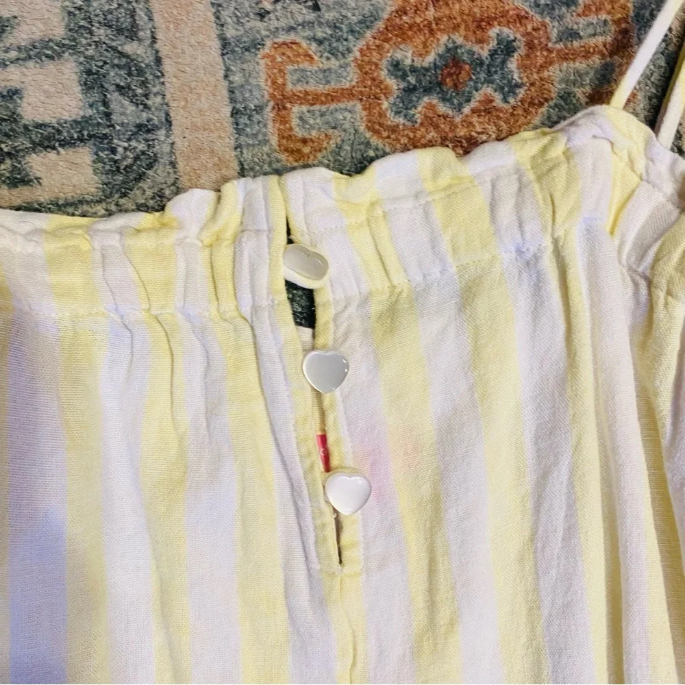 Stoney Clover Lane x Target Stripe Yellow Jumpsuit Size XS - Picture 8 of 11